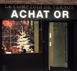 Achat Or Vernon | Comptoir de Vernon rachat d'or à Vernon EURE